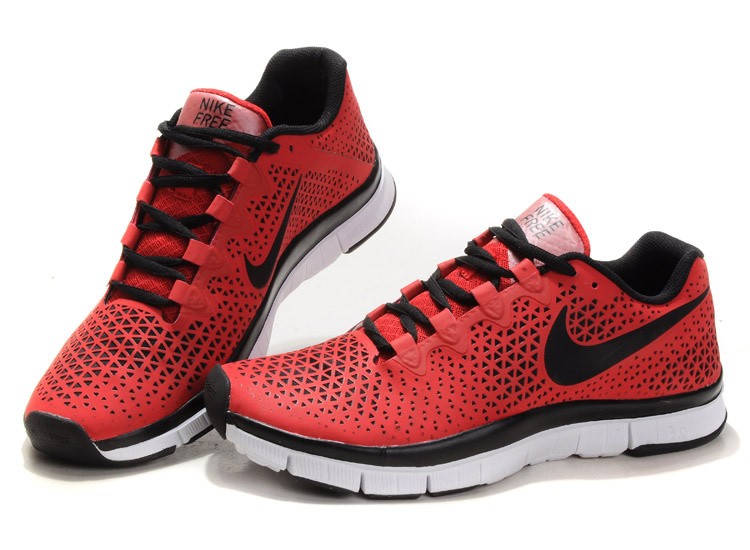 Nike Free 3.0 V4 Mens Shoes red black